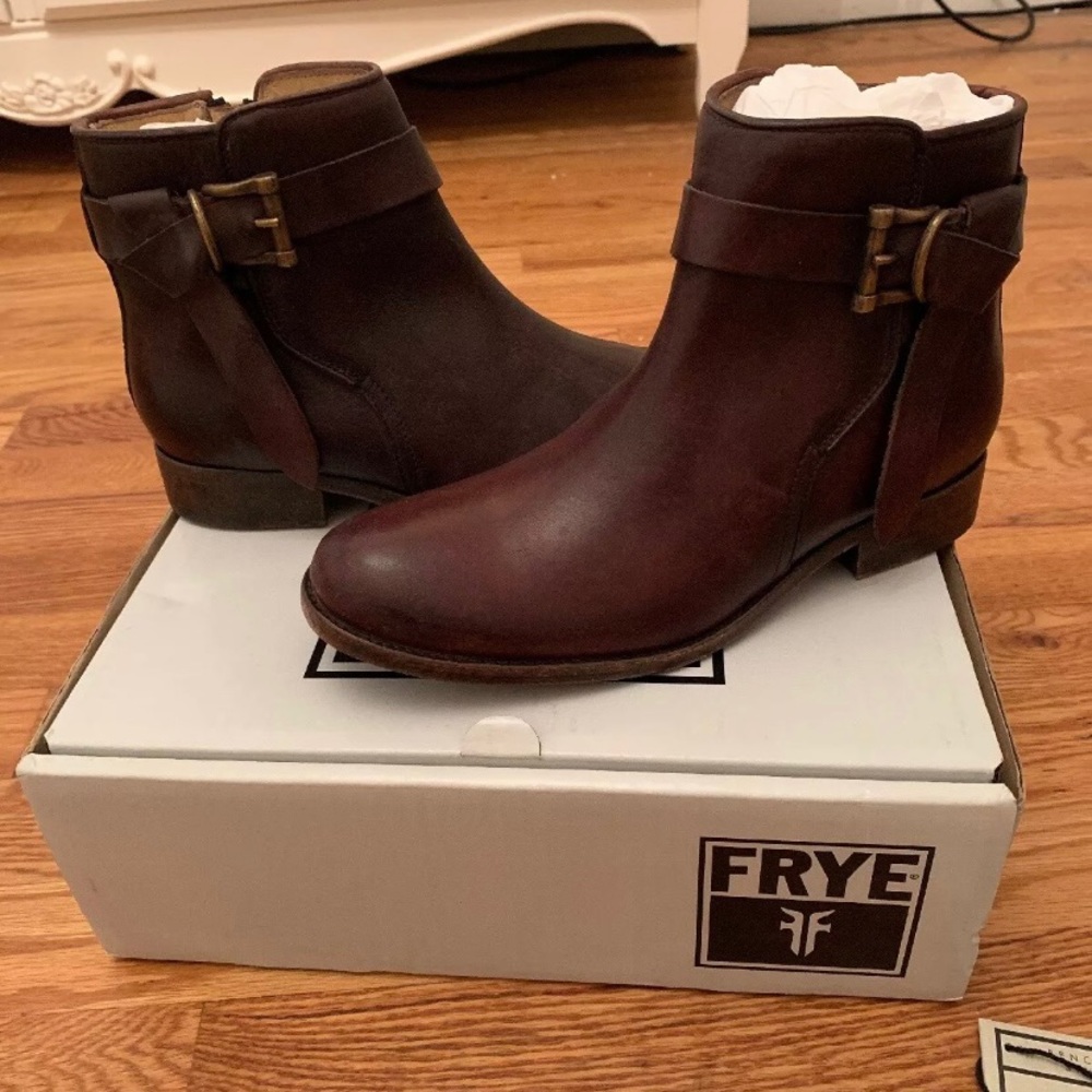 Frye Melissa Knotted Short Boot Size 6.5